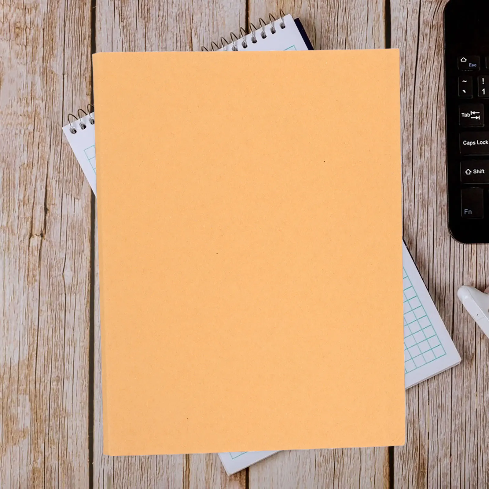 غطاء ورق كرافت قابل لإعادة الملء، غطاء دفتر ملاحظات فضفاض قابل لإعادة الملء لغطاء حماية دفتر الملاحظات المخطط للطلاب #6