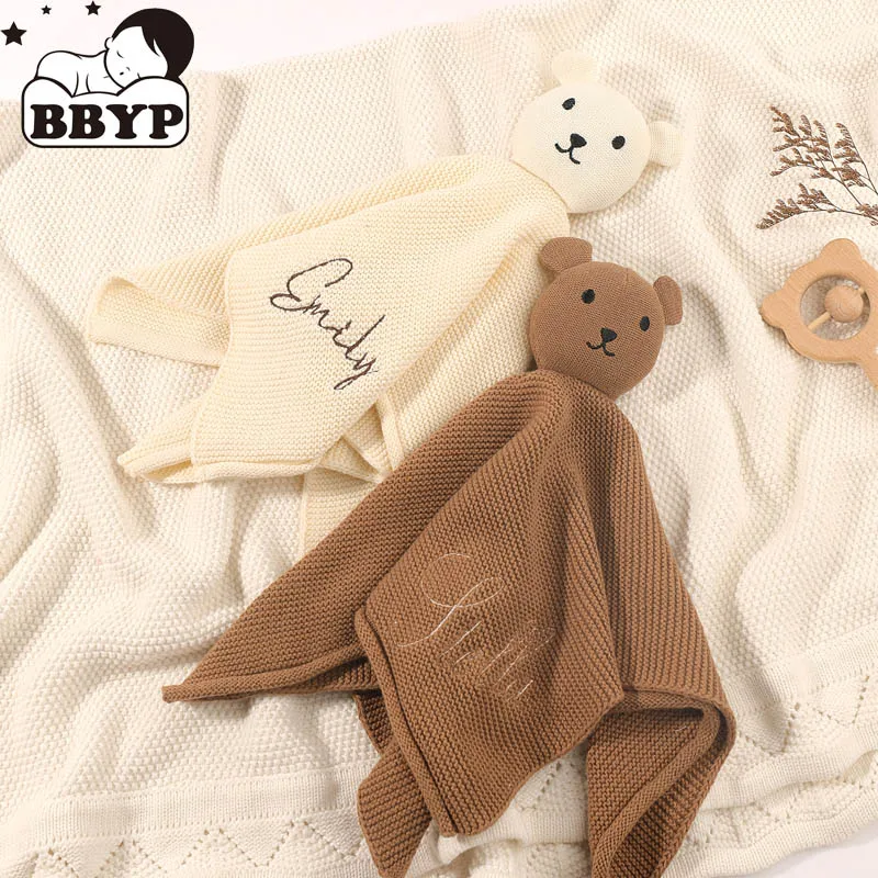 manta-de-seguranca-personalizada-para-bebe-em-algodao-tricotado-com-croche-tema-coelhinho-dorminhoco-macia-e-aconchegante-com-cabeca-de-pelucia-recheada