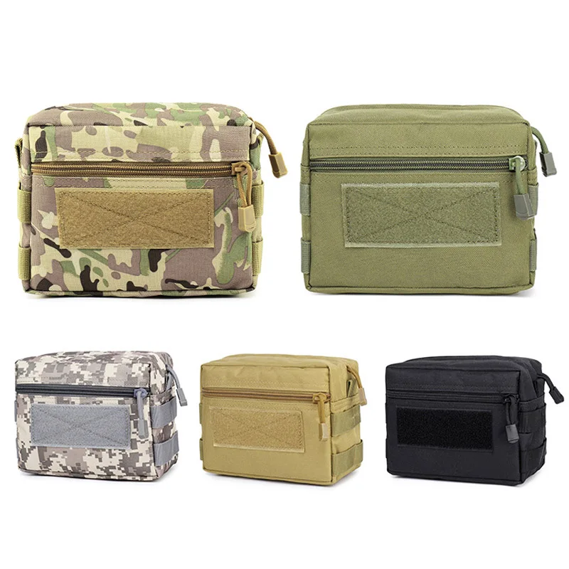 

Tactical Molle EDC Pouch First Aid Kit Utility Tool Pouch Medical Bag Waist Pocket Fanny Pack Survival Hunting Bag