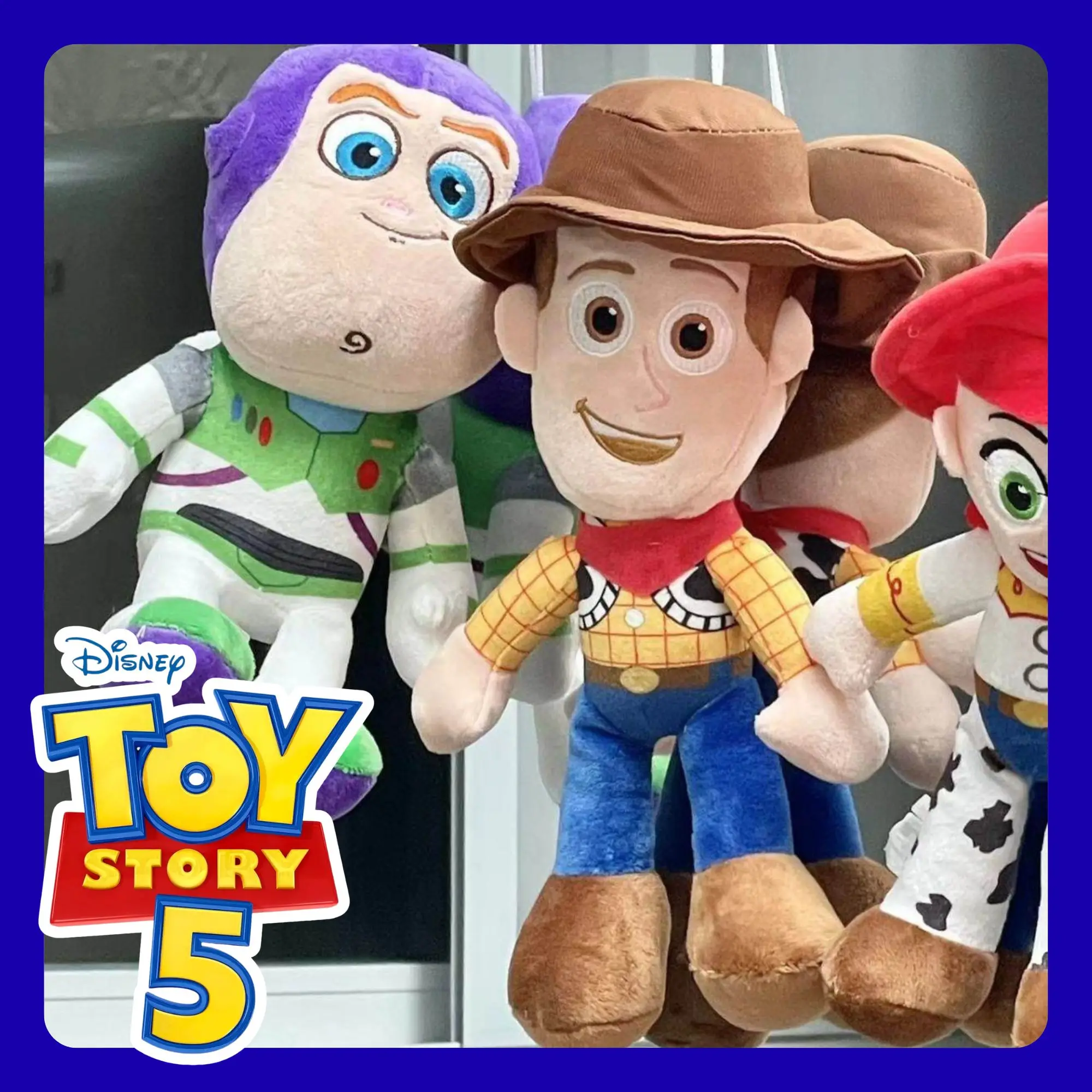 23 cm mignon Woody Buzz Lightyear peluche jouet belle peluche Anime Jessie peluches pendentif dessin animé poupée décor à la maison cadeaux de noël