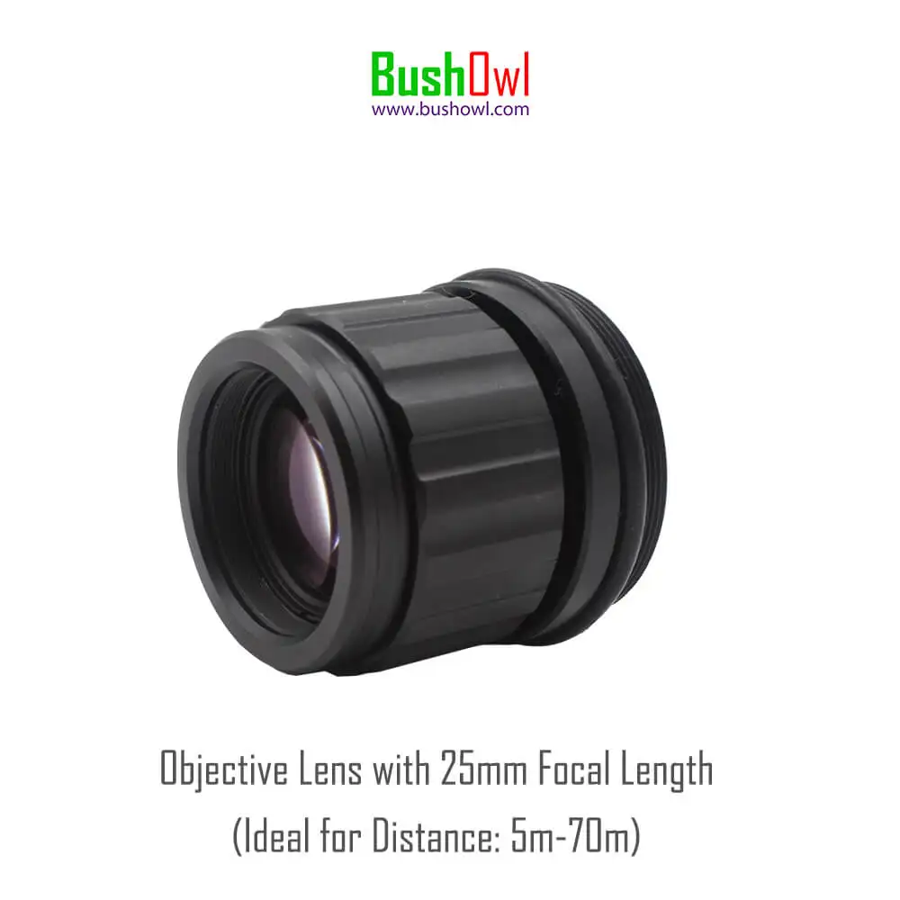 Lente objetivo para mira de visión nocturna, cámara de vídeo Monocular para caza, NV009