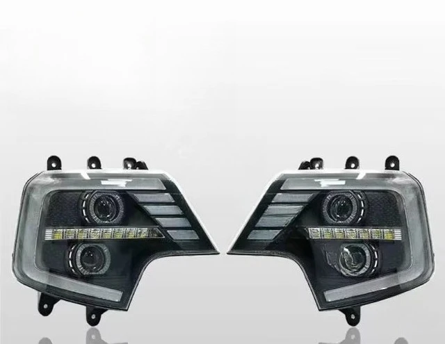 Truck Spare Parts T7H Combined Headlight Assembly (Electric Modulation + DRL) Left Headlight WG9925720061 0062 Fast delivery