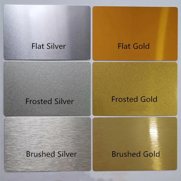 100szt 0.22mm Grubość Sublimacja Pusta metalowa wizytówka Drukowanie wizytówek Płaska prasa termiczna