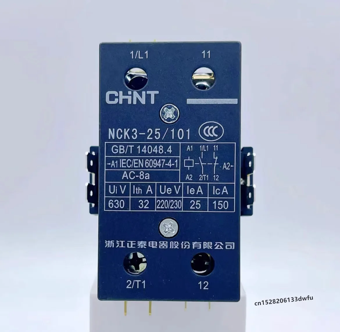 Original CHINT Ac Contactor for Air Conditioner NCK3-25/2 25A 220V NCK3-32/2 32A 220V NCK3-25/101 NCK3-25/1 40A NCK3