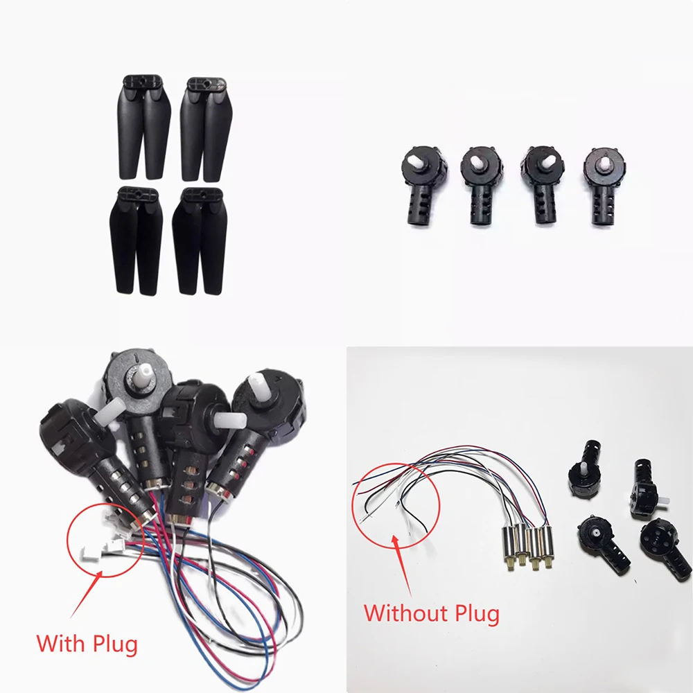 E88PRO E88 S89 P5 RC Drone Spare Parts Propeller Blade / Motor / Motor Base / Gear / Protective cover