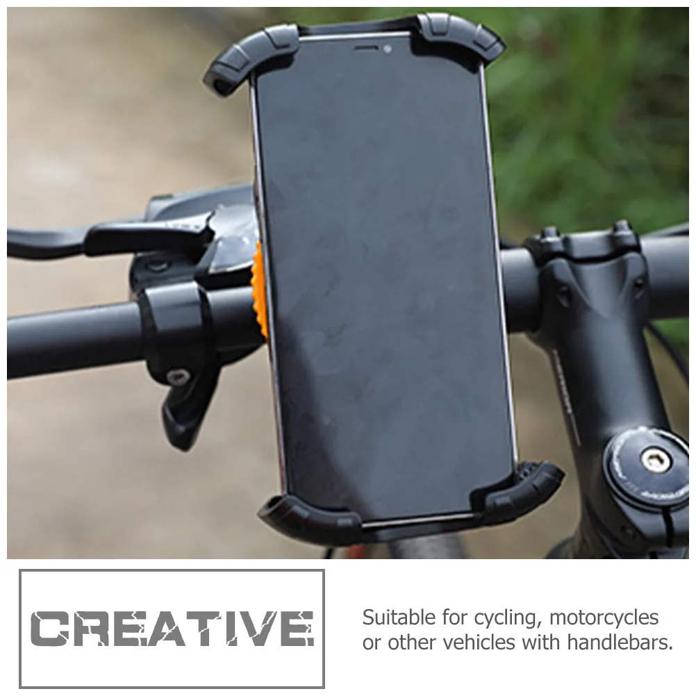 

Rotating Phone Holder St for Motorbike Motorcycle Universal Mount ABS Material Adjustable Stable Support Flexible Angle Position