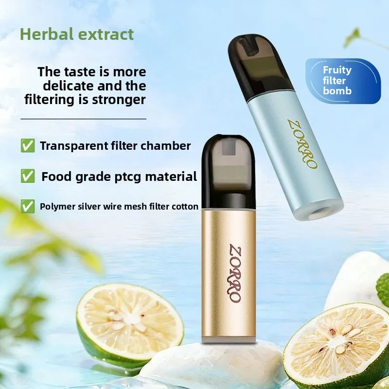 ZORRO Ice Fruit Flavor Filter, Universal Fruit Flavor Cigarette Filter, Cigarette Accessories, Men's Gifts