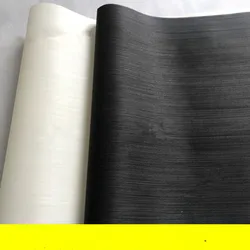 L:2.5Meters Width:55cm Thickness:0.2mm Pure Color Wood Skin Pure Black Wood Skin Black Wood Solid Wood Manual Veneer