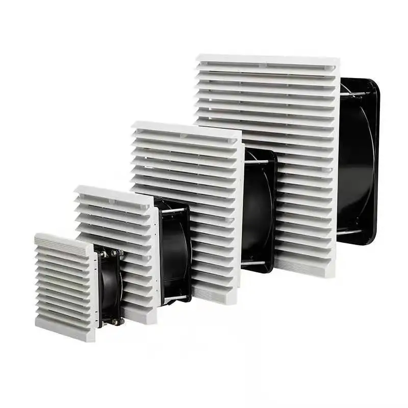92x92/122x122/175x175mm 220V Cabinet Cooling Fan for Filter Panel Exhaust Blower Ventilation Filter Shutters Cover Cooling Fan
