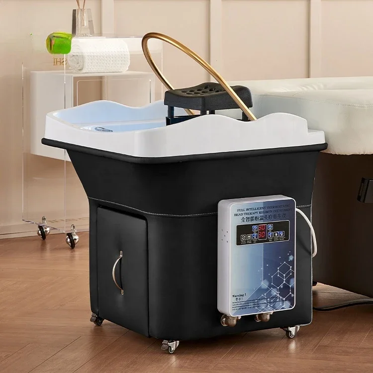 Lavabo de champú portátil extraíble, accesorios de peluquería, equipo de Spa para cabeza