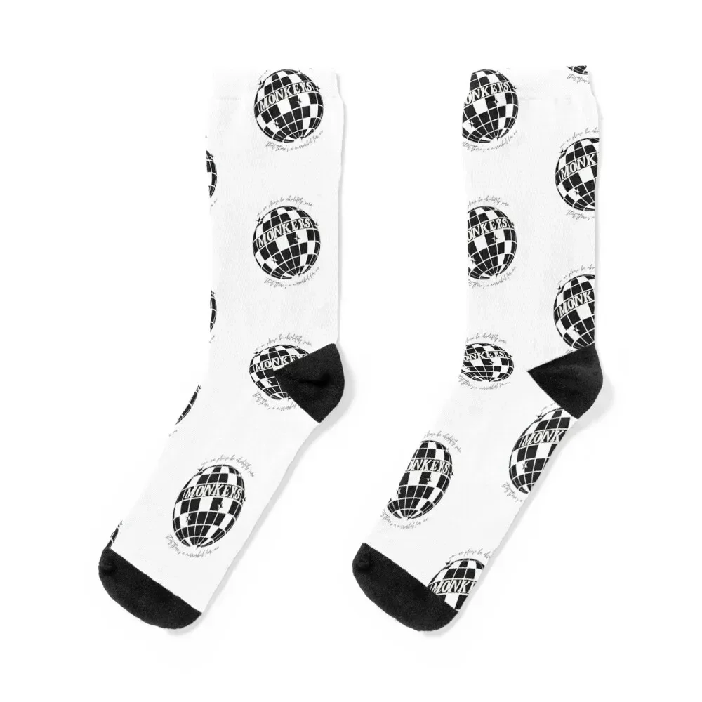 

Arctic Monkeys mirrorball Socks soccer anti-slip christmas gift gift sport Mens Socks Women's