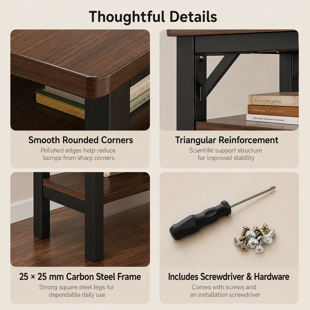 AOLIVIYA Dubbel Bureau voor St - L Shaped Desk Setup recensie en prijs