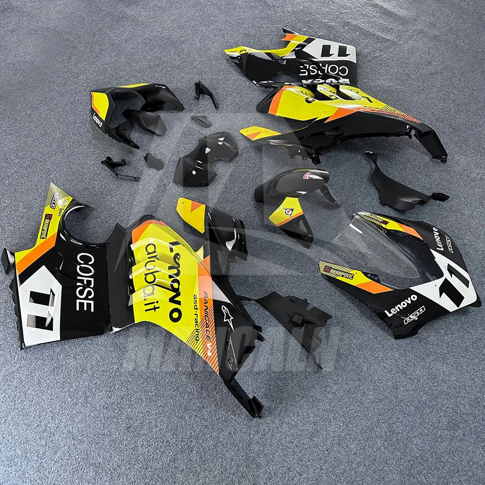 Fit for DUCATI Panigale V4 V4S V4R 2022-2024 new motorcycle ABS Fairing Kit Body kit Full Set shell protector yellow white black