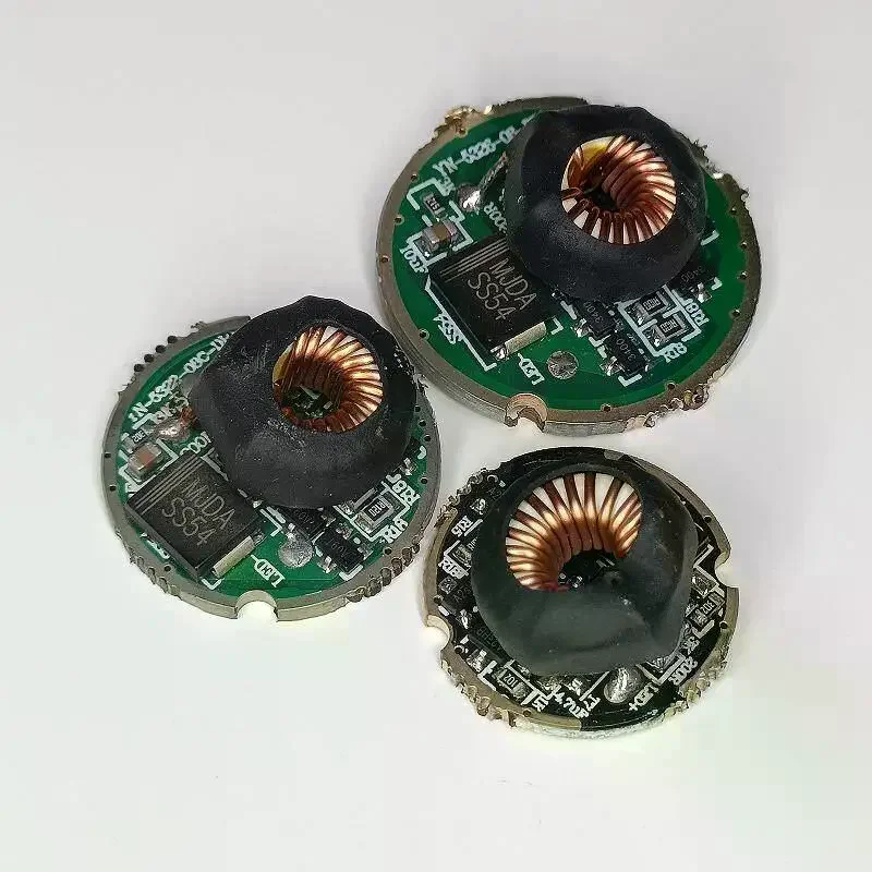 1Pcs 6~12V Drive Board High Power Circuit Board 6V XHP50/XHP70 Lamp Bead Circuit Board Diy Electric Vehicle Lamp