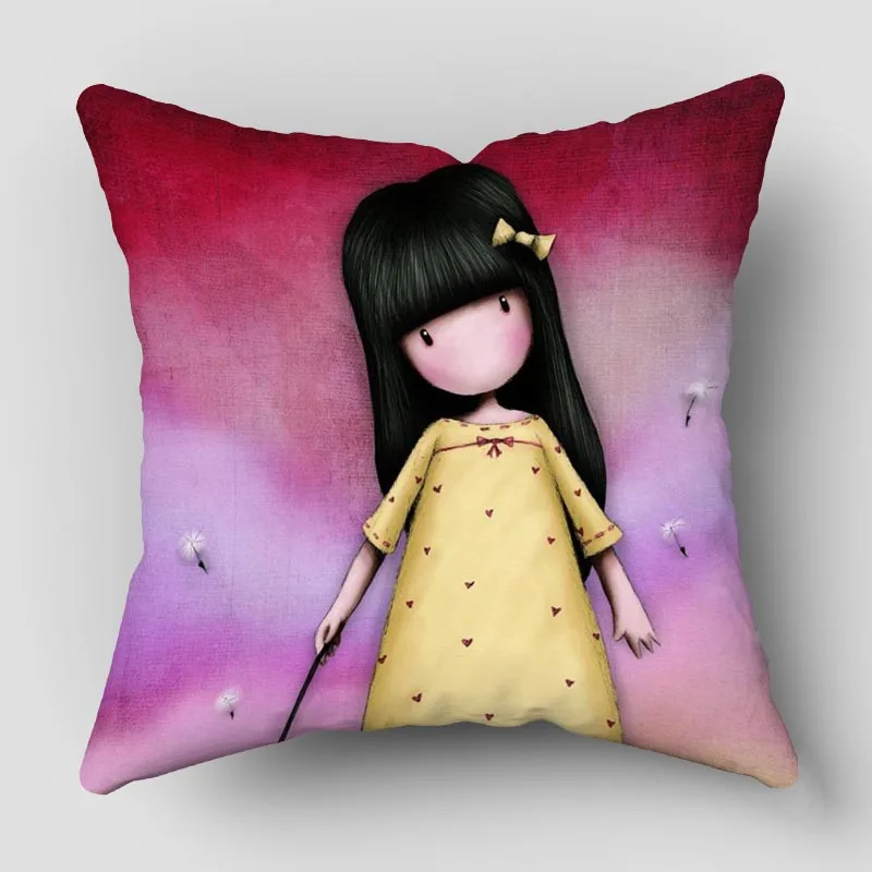 Musife Santoro-Gorjus-Pillowcase-Art Square Zippered Pillow Cover 35*35,40*40,45*45cm wholesale