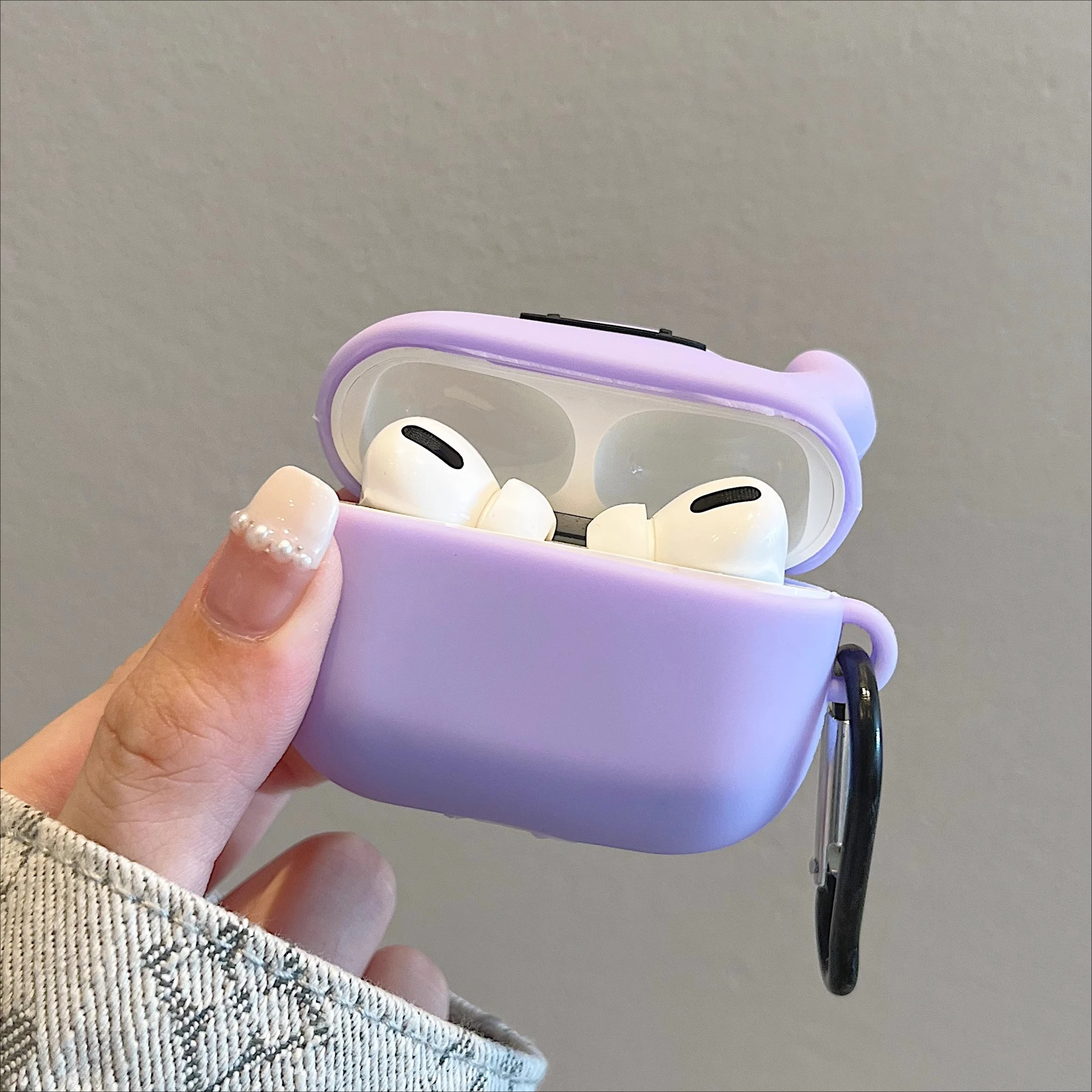 Ditto ل Airpods Pro3 1 2 3 4 Pro Pro 2 Pro 3 حافظة سماعة أذن من السيليكون ملحقات لطيفة هدية سميكة من السيليكون المقاوم للصدمات