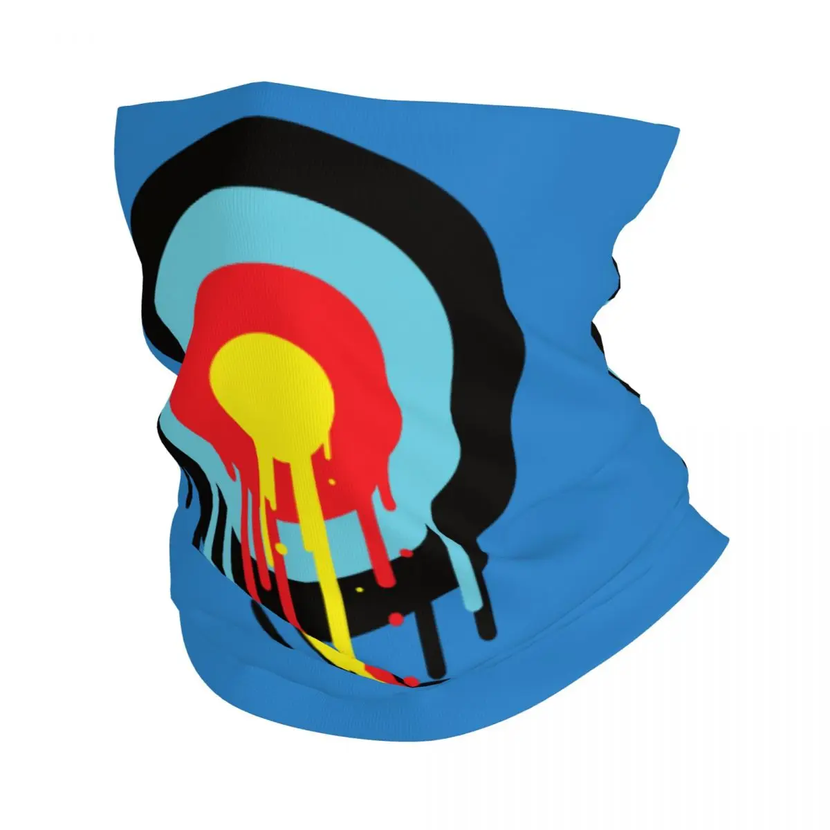 

Custom Weeping Target Bandana Neck Gaiter for Ski Cycling Women Men Wrap Scarf Archery Archer Darts Shoot Balaclava Warmer