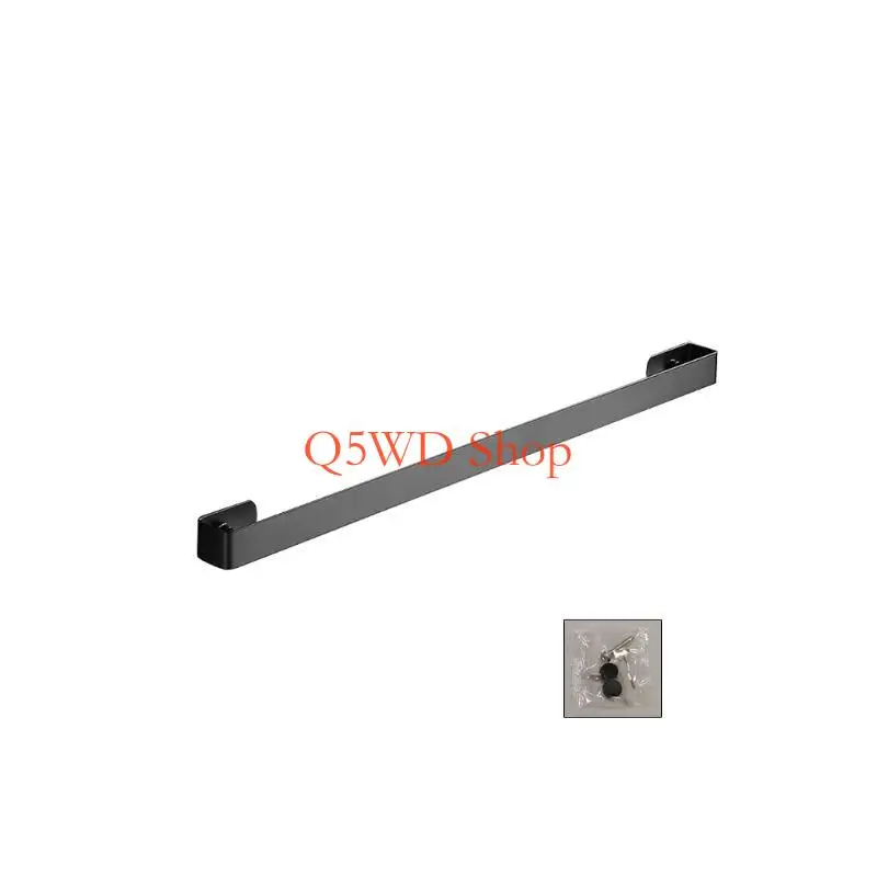 

Q5WD Towel Rack Bathroom Slippers Rack Towel Holder Rustproof and Waterproof Single Layer Towel Bar Scratch-resistant