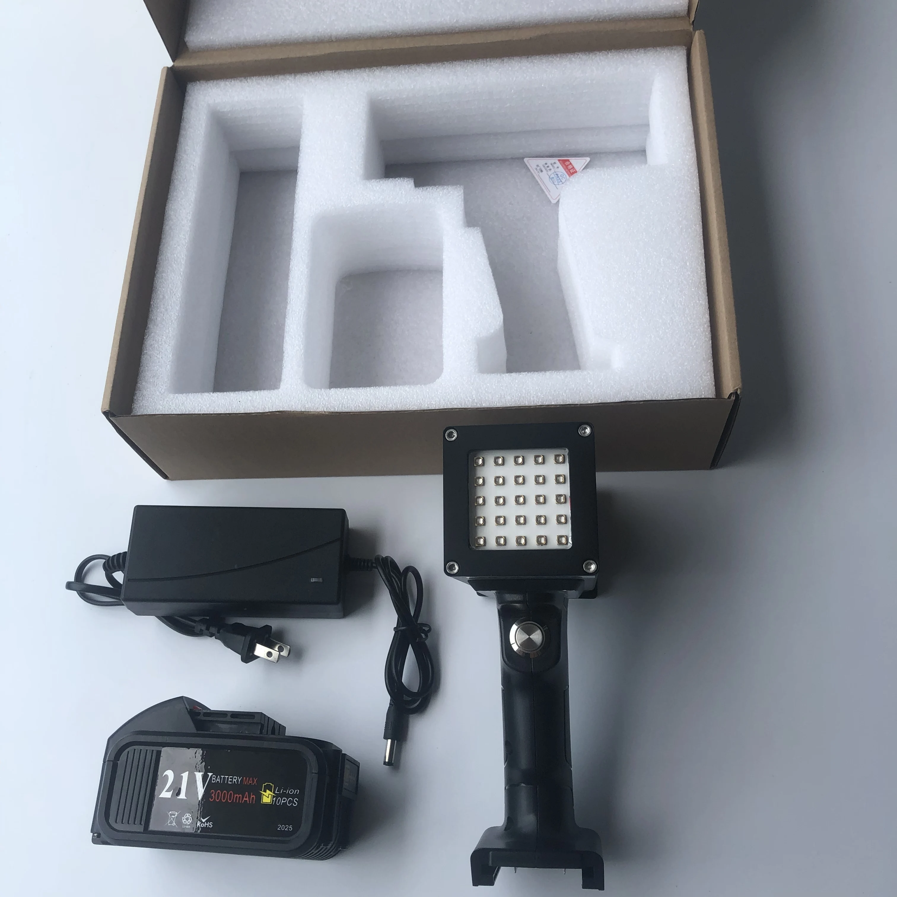 LEDUV Curing Lamp Portable Recharged Uv Lamp Automotive Sheet Metal Wireless Curing Lamp Paint Spraying Car Paint Flaw Detectio