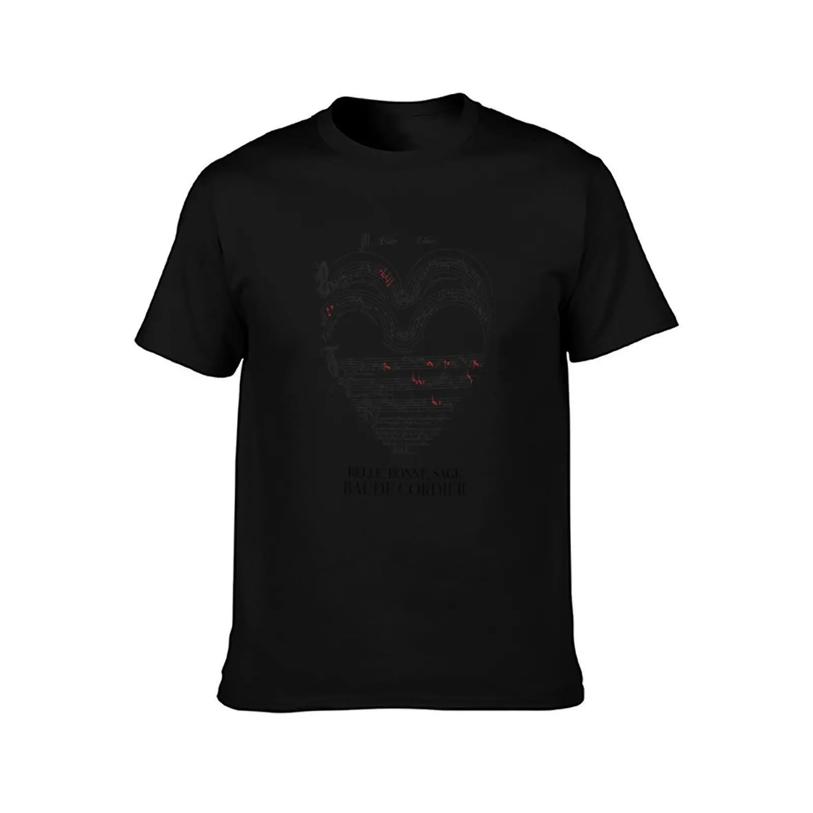 ars subtilior II (Belle, Bonne, Sage) T-Shirt Minimalist Plain Crew Neck T-Shirt