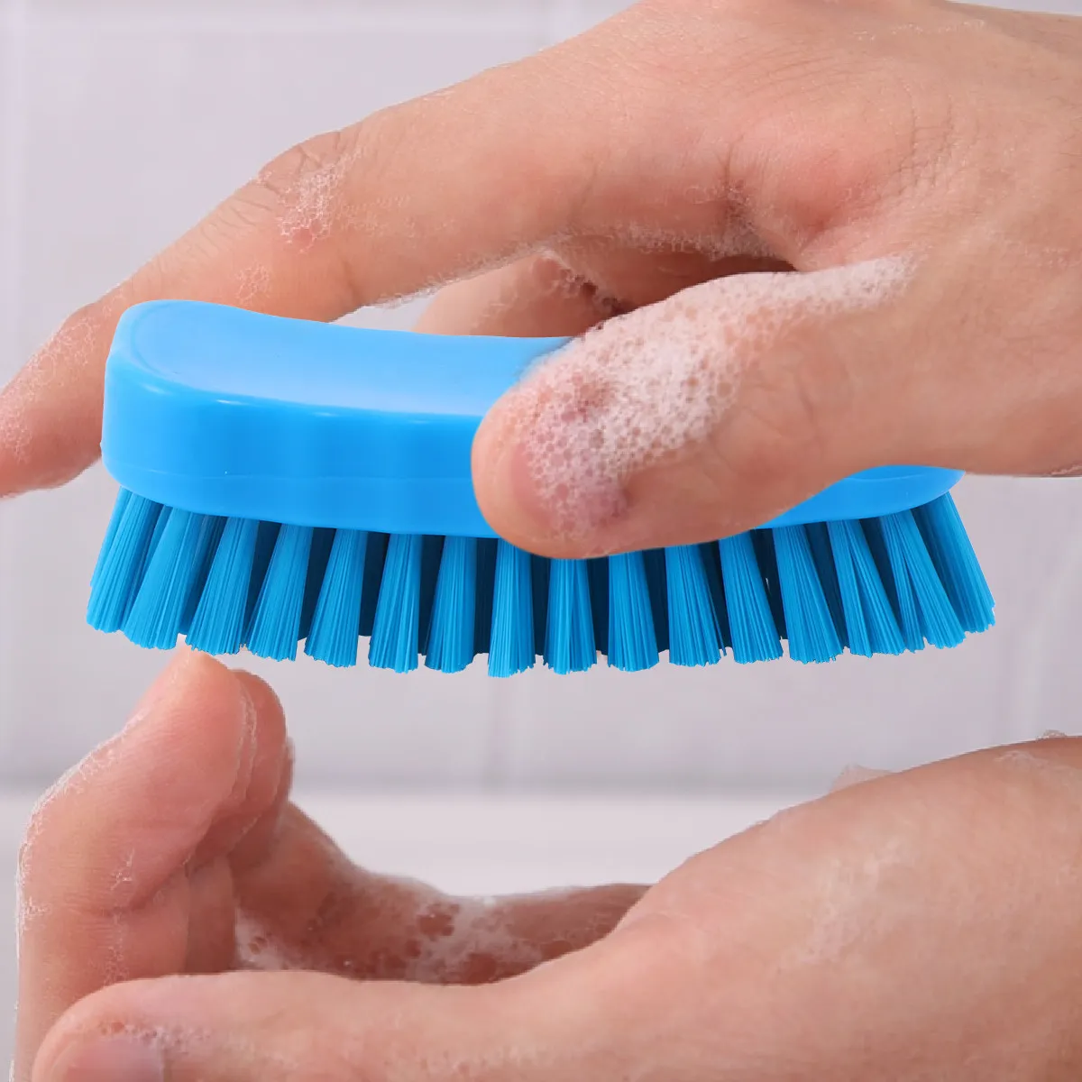 

Soft Bristle Cleaning Brush for Fingernail Scrubbing Nail Cleaning Tool Portable Lightweight Travel Friendly for Home Office