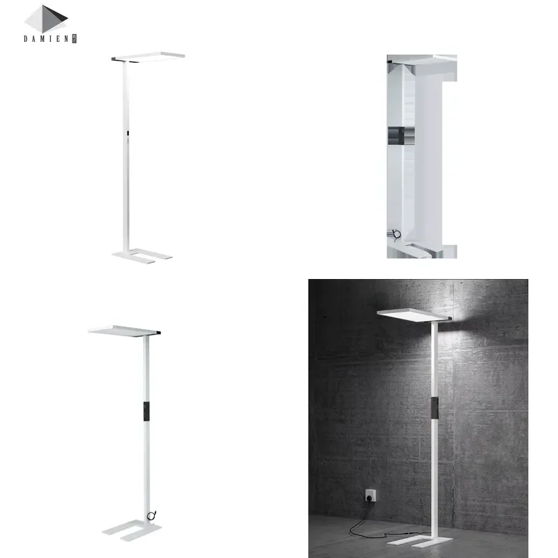 Modern LED Floor Lamp Anti Glare Full Spectrum Light for Office Reading Indoor Home Decor Simple Design Standing Lamp