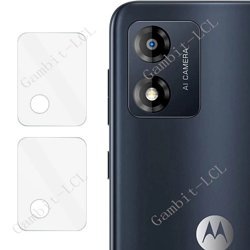 2PCS 3D Camera Lens Tempered Glass For Motorola Moto E13 G24 G53 G54 5G Power G23 G13 G14 G84 G73 Back Protector Cover Film