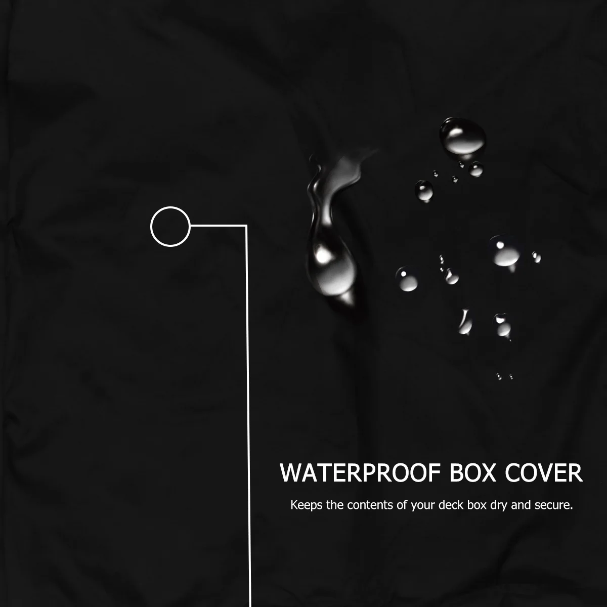 

Outdoor Cover Waterproof Dustproof Anti-Uv Storage Trunk Protector Portable Rainproof Case Cover For Garden Furniture