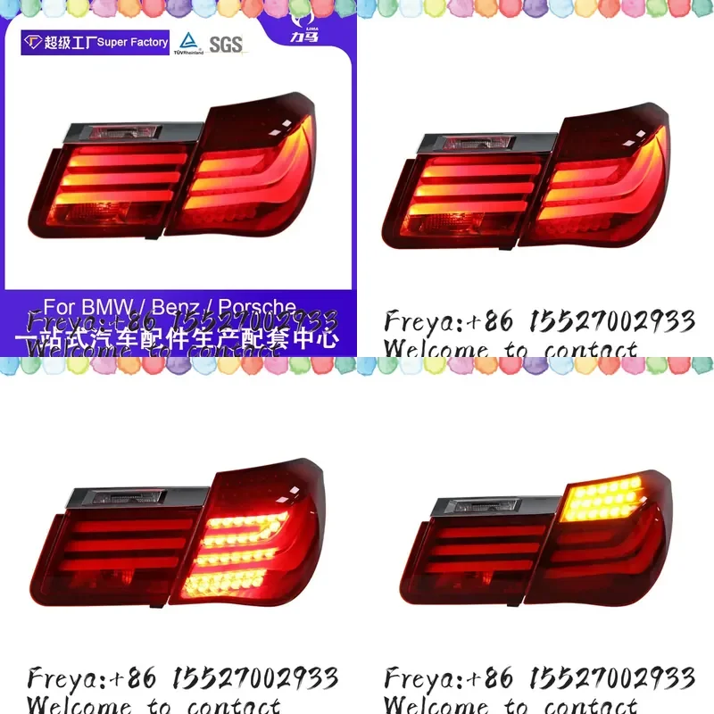 Applicable to F02 old upgraded new tail light 730 740li modified 09-15 7 series tail light assembly