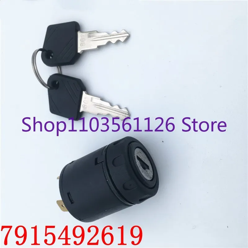 

For Linde forklift Ignition switch 801 key 7915492619 electric truck 335 336 warehouse truck 1123 126 127 service spare parts