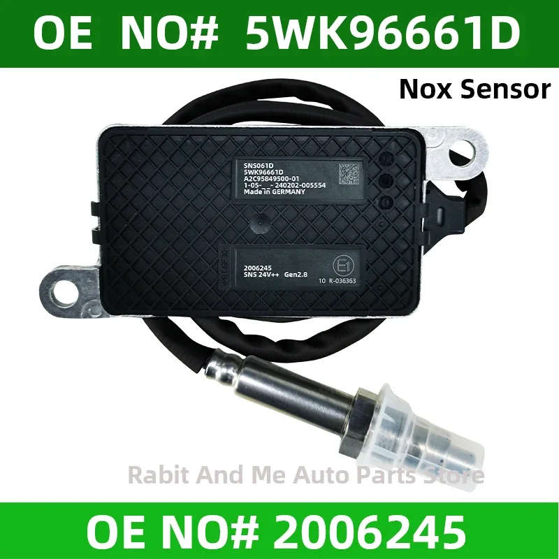 

5WK96661D 2006245 2236408 1973525 1904788 2006243 1973527 24V Original New Nitrogen Oxygen NOx Sensor 24V For DAF Truck