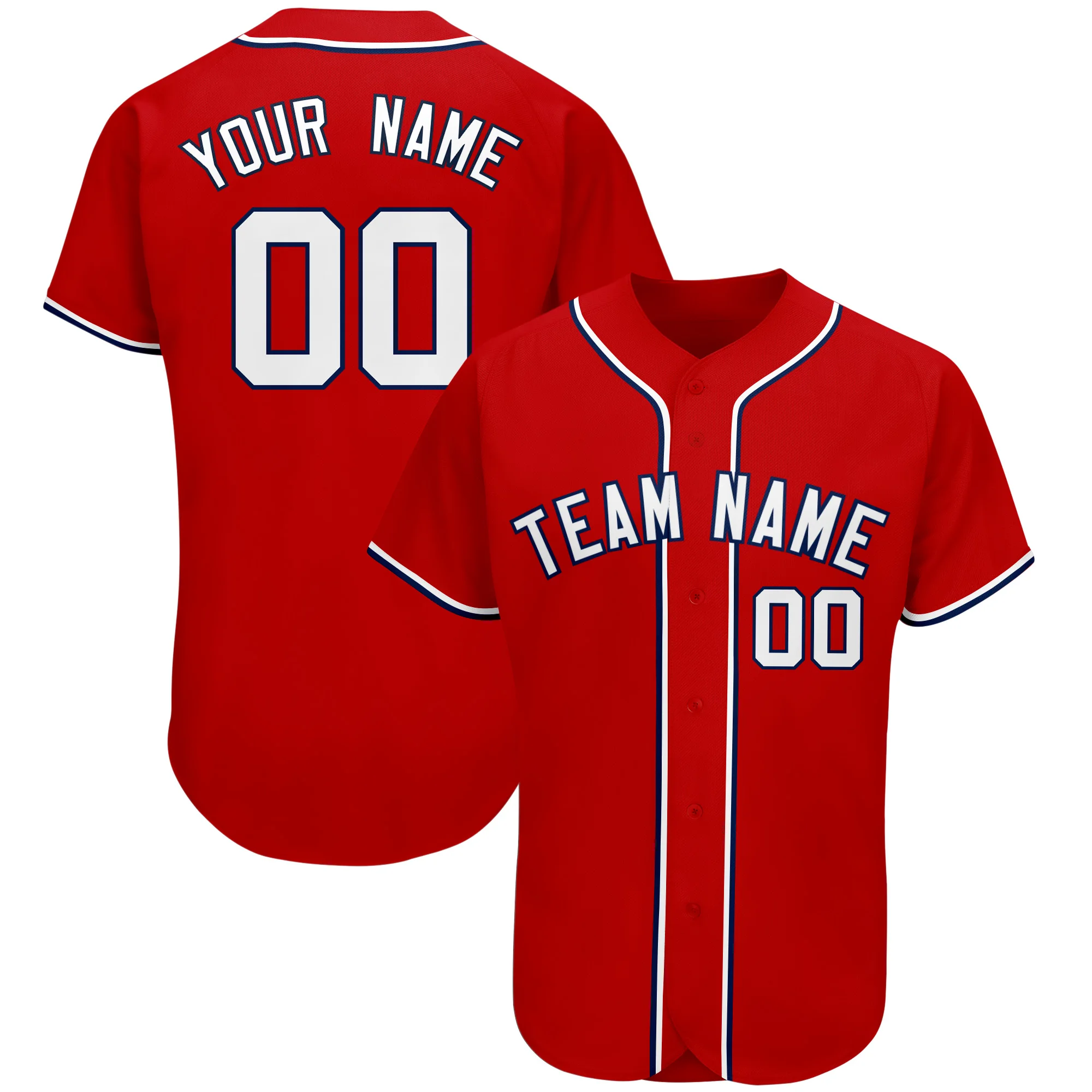 

Custom Baseball Jersey Full Sublimated Team Name/Numbers Men/Kids Athletic Breathable Soft Washable Tee Shirts for Game/Party