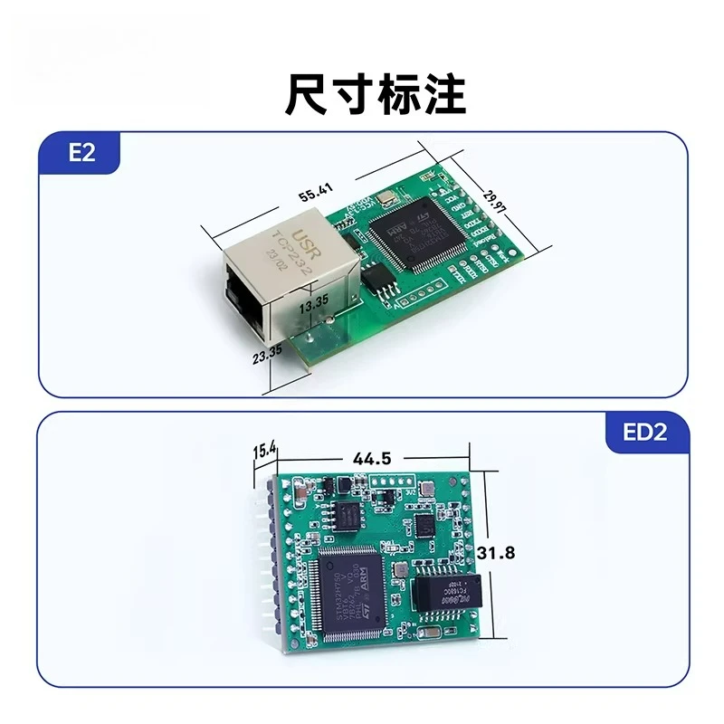 USR-TCP232-ED2, Dua…