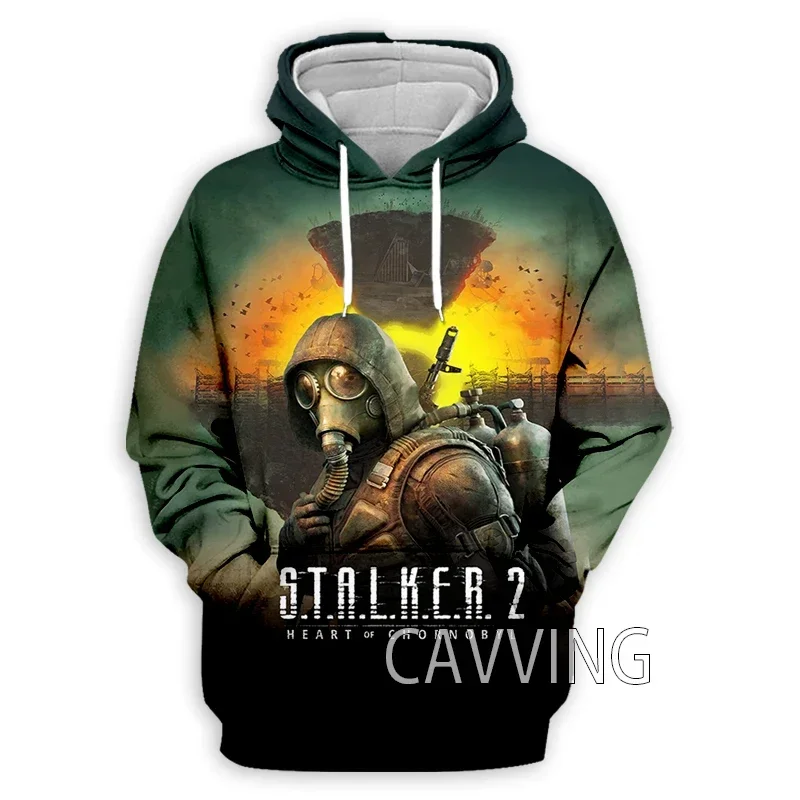 New Fashion  Stalker Game  3D Printed Clothes Streetwear Men Hoodies Sweatshirt Fashion  Hooded Long Sleeve Pullover Tops