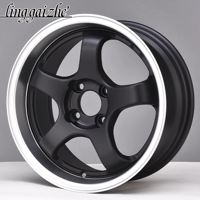 Lightweight cast aluminum alloy wheels 15*7 PCD 4-100/114.3 suitable for Honda Fit GK5 car rims