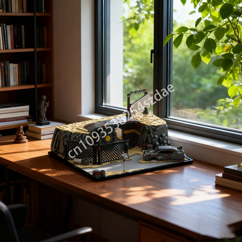 1630 قطعة MOC تداعيات المأوى النووي قبو المدينة نموذج بناء هدية الكريسماس كتل العمارة اللعب لتقوم بها بنفسك فكرة التعليم الطوب #1