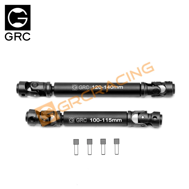 GRC Heavy CVD Transmission Driver Shaft 100-140mm For 1/10 TRX4 Defender Bronco Blazer G500 Sport Upgrade Option Parts #GAX0060