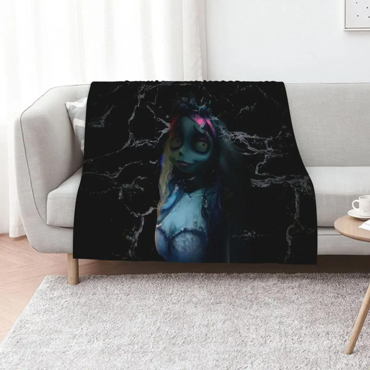 

Corpse bride, corpse bride Throw Blanket Nap Sofa Plaid on the sofa funny gift Blankets