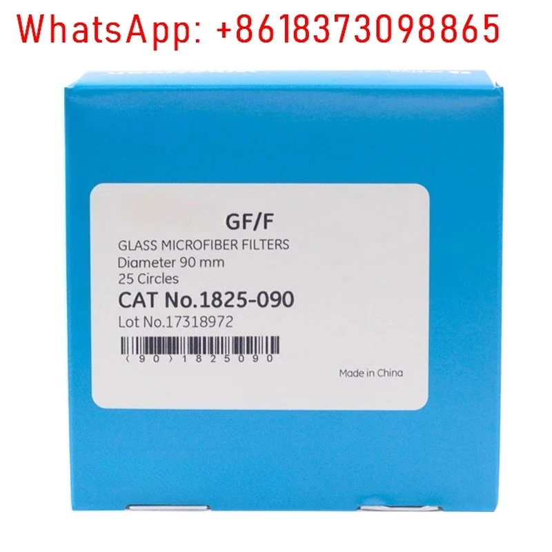 

Glass fiber filter paper membrane GF/F1825-025/047/055/070 chlorophyll detection 0.7um