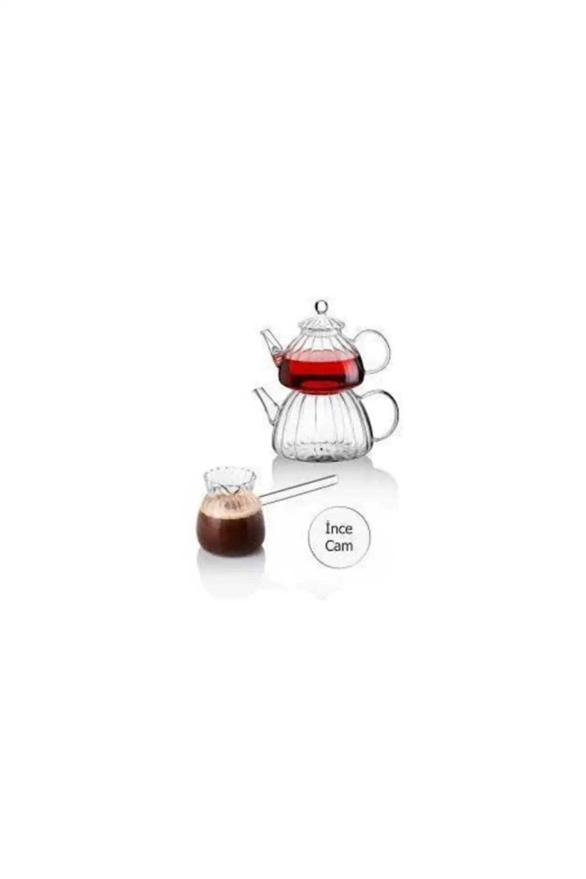 

DOLBOVI Borasilikat Glass teapot and Glass teapot and Glass teapot Coffee Maker Glass teapot Coffee Pot