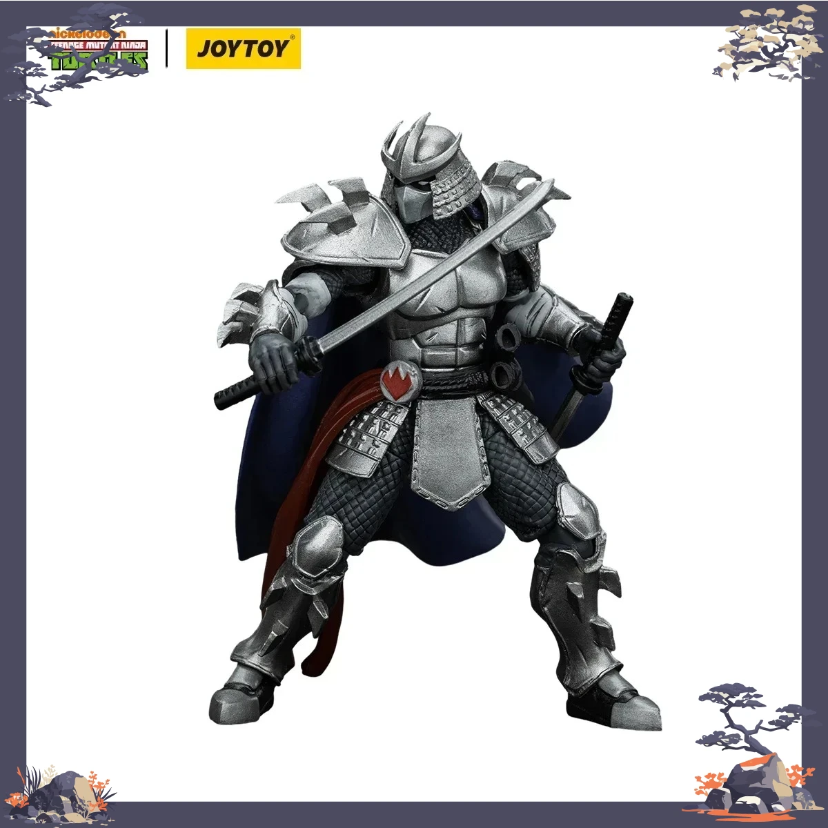 

Original Genuine JOYTOY TMNT 1/18 Action Figure TMNT-Shredder Anime Military Model Figure Finished Model Kit 【In Stock】