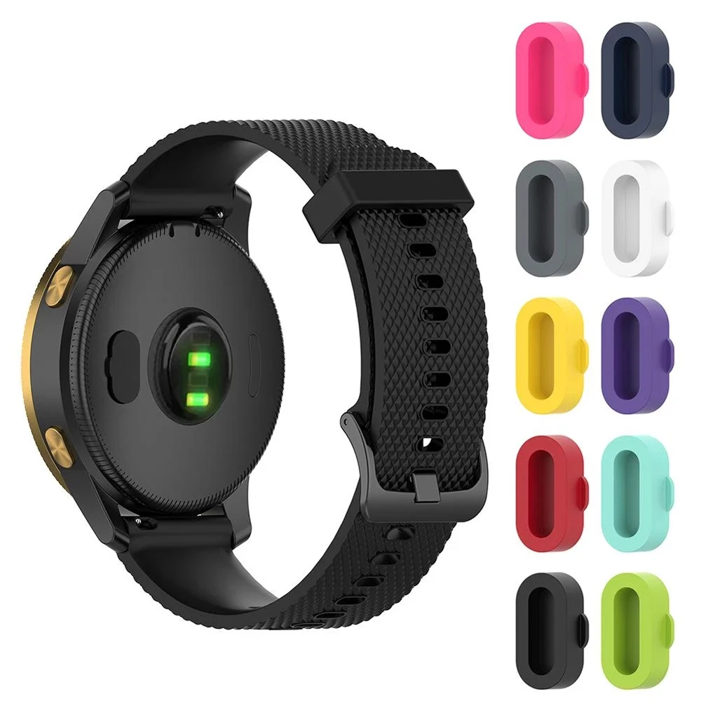 Non-toxic Silicone Garmin Fenix 5 Charging Port for Garmin Charger Protective Plug Charger Protective Cap Anti-dust Plugs