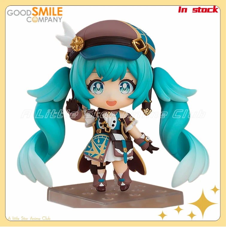 

In Stock Original GSC Nendoron 2639 Piapro Characters Hatsune Miku 100th Adventure Collection Toys Ornaments Gift