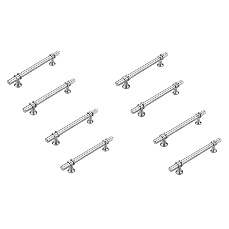 -A14E Maçaneta nórdica para porta de guarda-roupa, maçaneta europeia de aço inoxidável, maçaneta de aço inoxidável para gaveta de armário