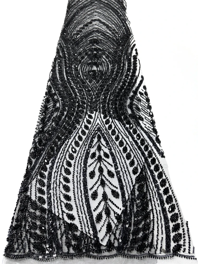 أحدث أقمشة الدانتيل التسلسل الأفريقي، التطريز العريس، الفرنسية، مواد الزفاف النيجيري، جودة عالية، نسيج الدانتيل الخرز #6