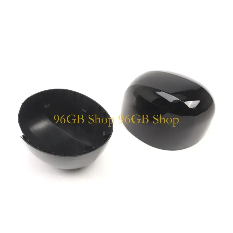 96GB ABS Black Rearview Mirror Covers 51169881533 51169881534 Fit Anti Scratch Replace Shells for F55 F56 F57