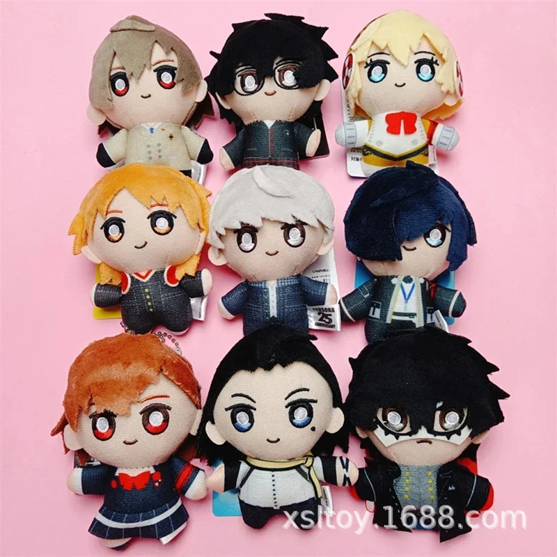 Mini Cosplay Anime 25th 10cm Anniversary Joker Shiomi Kotone Yuuki Makoto Doll Plushie Pendant Kids Christmas Gifts