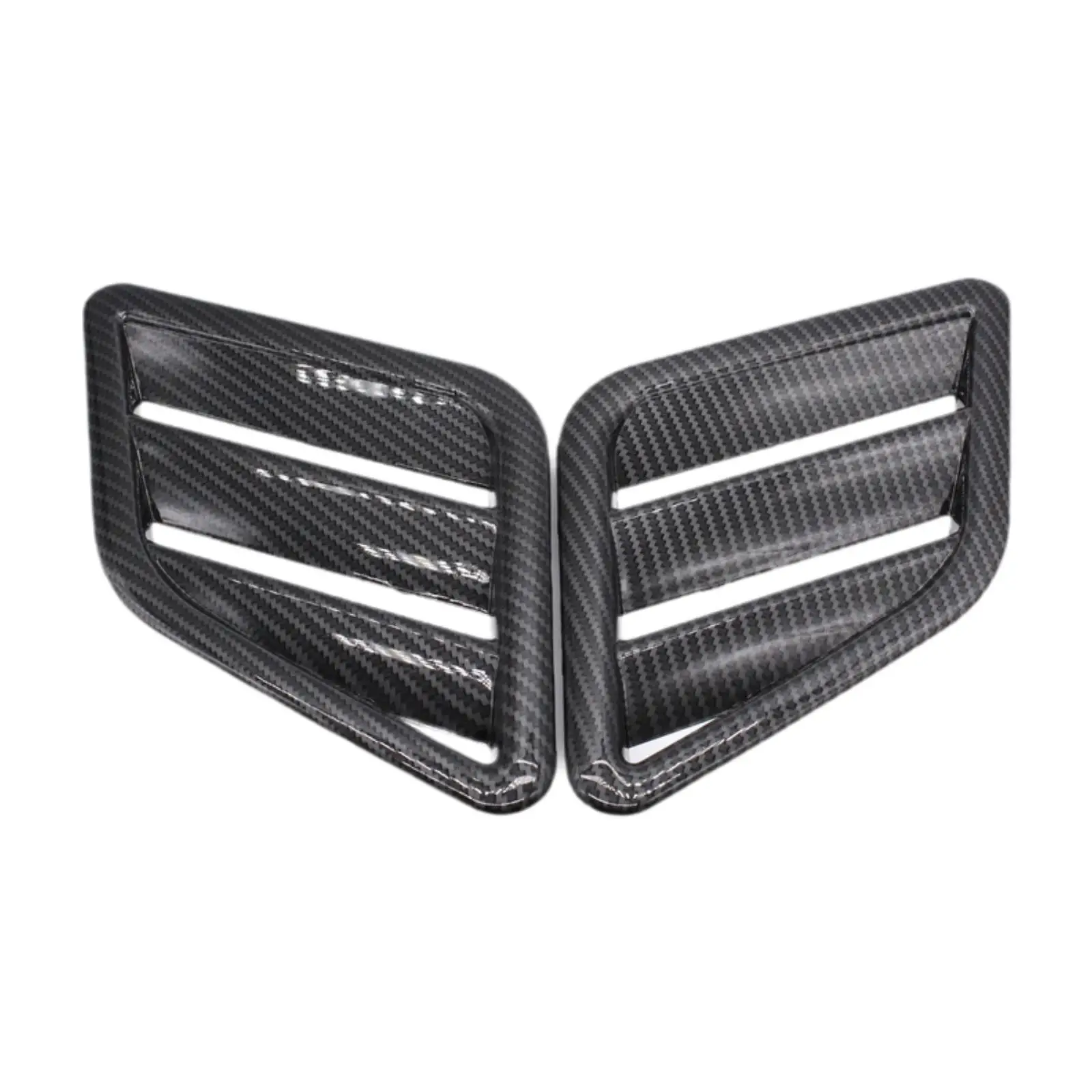 Bonnet Vent Cover Carbon Fiber Auto Parts Replaces Universal Fashionable Engine Air Flow Outlet Vent Cover Grille for Corsa