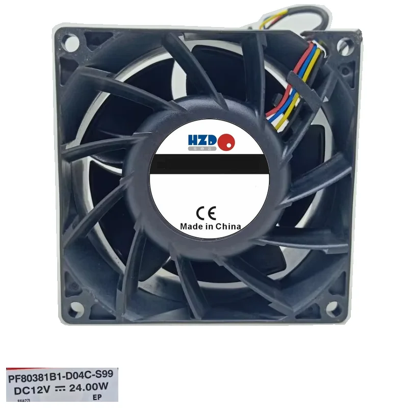 VF60381B1-Q000-S99 6038 12V Cooling fan 60x60x38mm PF80381B1-D04C-S99 80*80*38mm