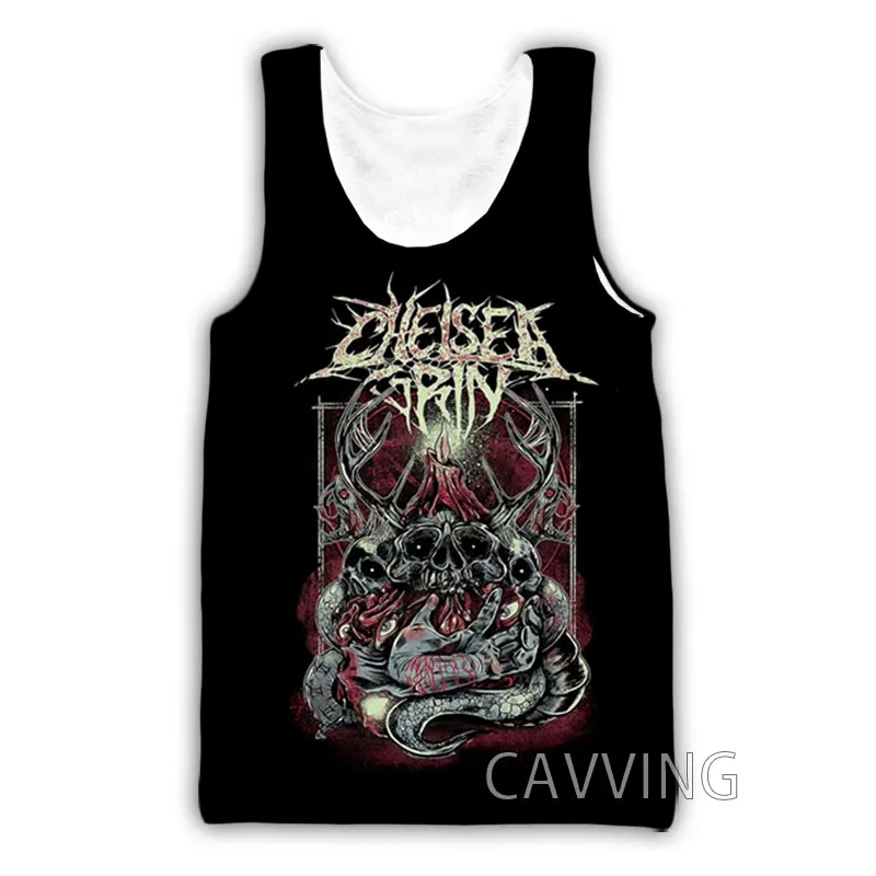 New Fashion Women/Men's 3D Print Chelsea Grin  Tank Tops Harajuku  Vest  Summer Undershirt Shirts Streetwear  H02